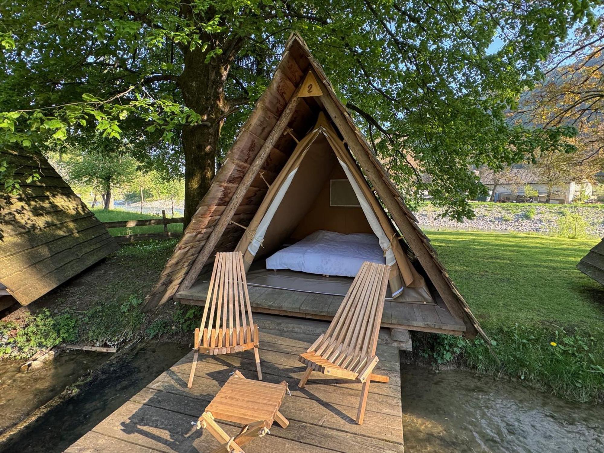 Hotel Kamp Na Otoku - Ljubno Ob Savinji Extérieur photo
