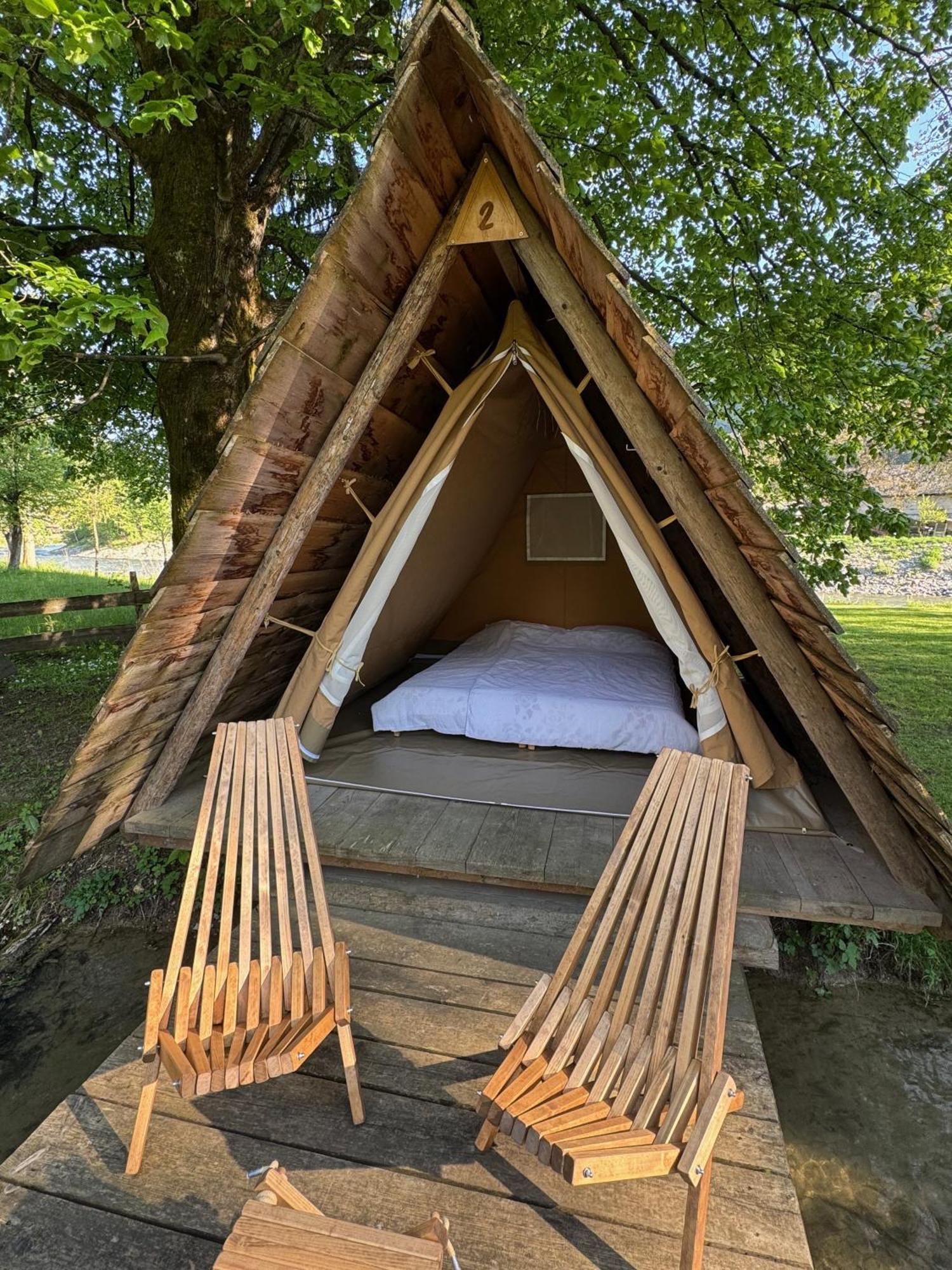 Hotel Kamp Na Otoku - Ljubno Ob Savinji Extérieur photo